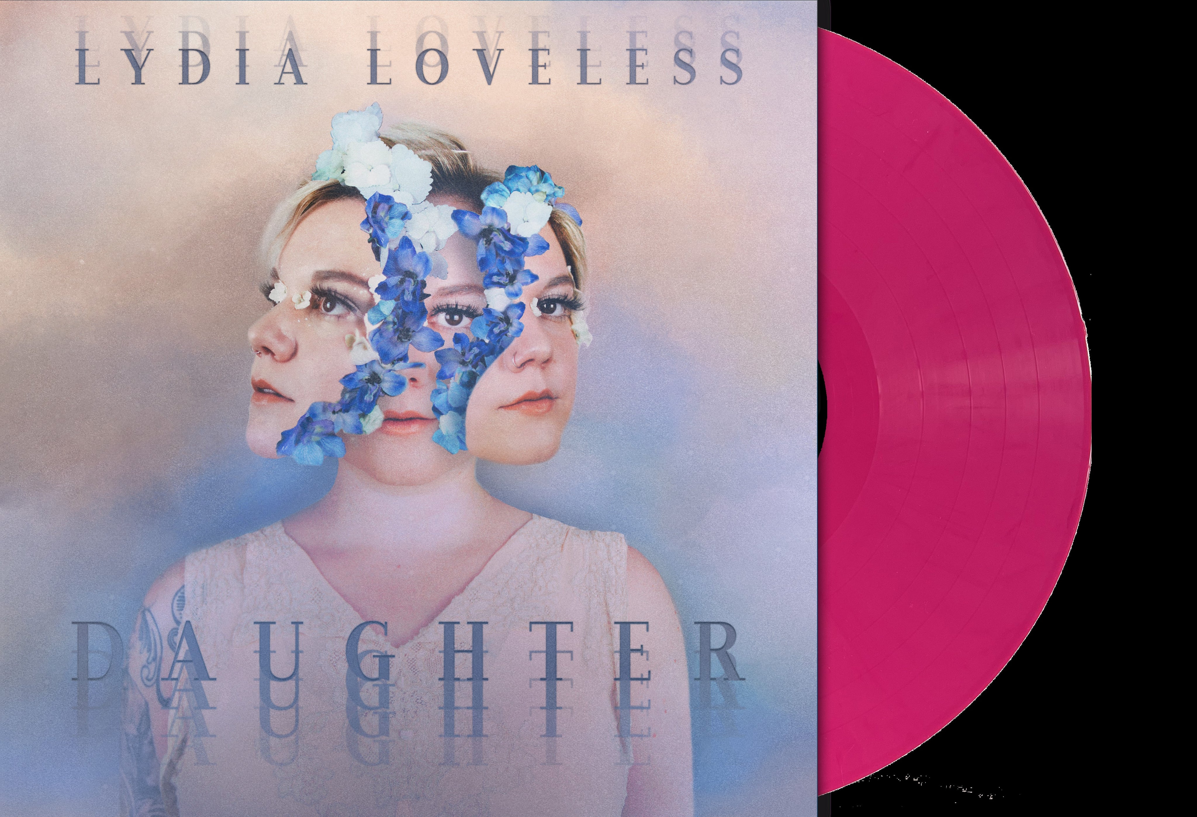 DAUGHTER/VINYLE ROSE OPAQUE - Front Cover