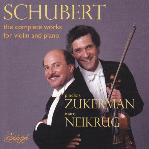 Schubert : Intégrale de l'œuvre pour violon et piano - Front Cover