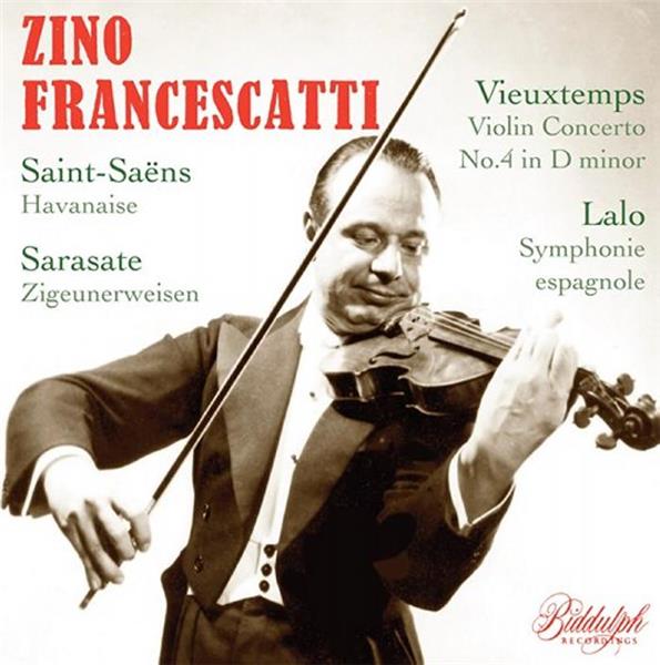 Zino Francescatti joue Lalo, Vieuxtemps, Saint-Saëns et Sarasate - Front Cover