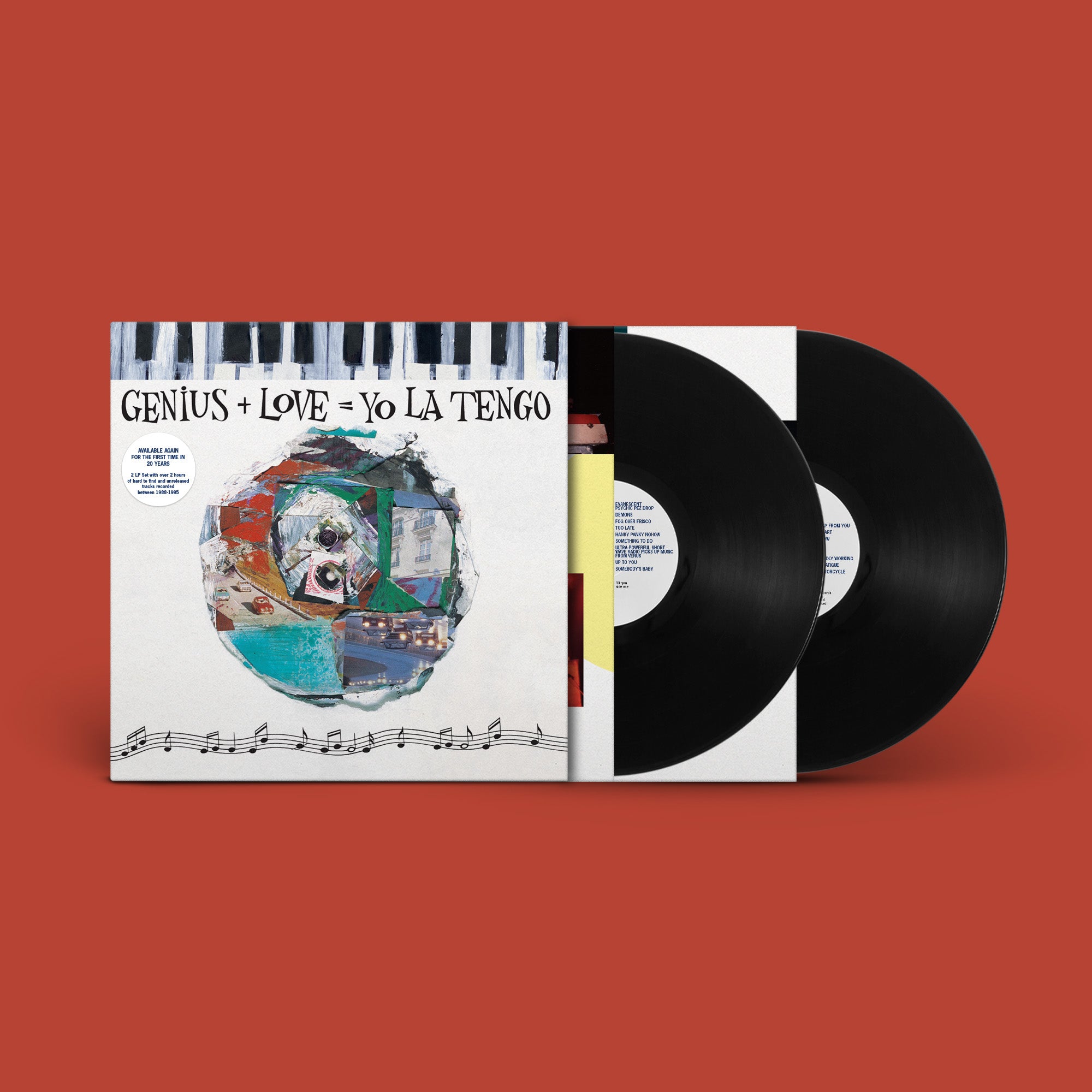 GENIUS + LOVE = YO LA TENGO - Front Cover