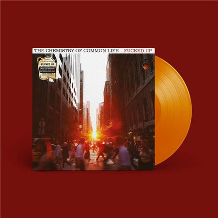 THE CHEMISTRY OF COMMON LIFE - ÉDITION LIMITÉE - VINYLE COULEUR ORANGE TRANSPARENT - Front Cover