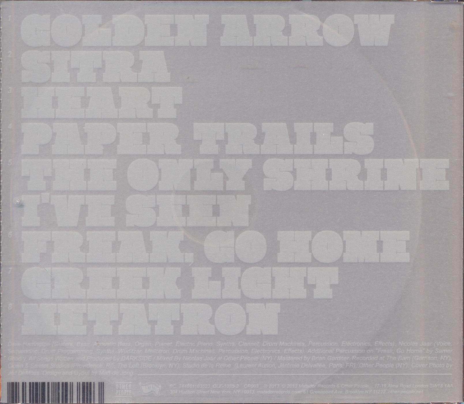 PSYCHIC - Back Cover