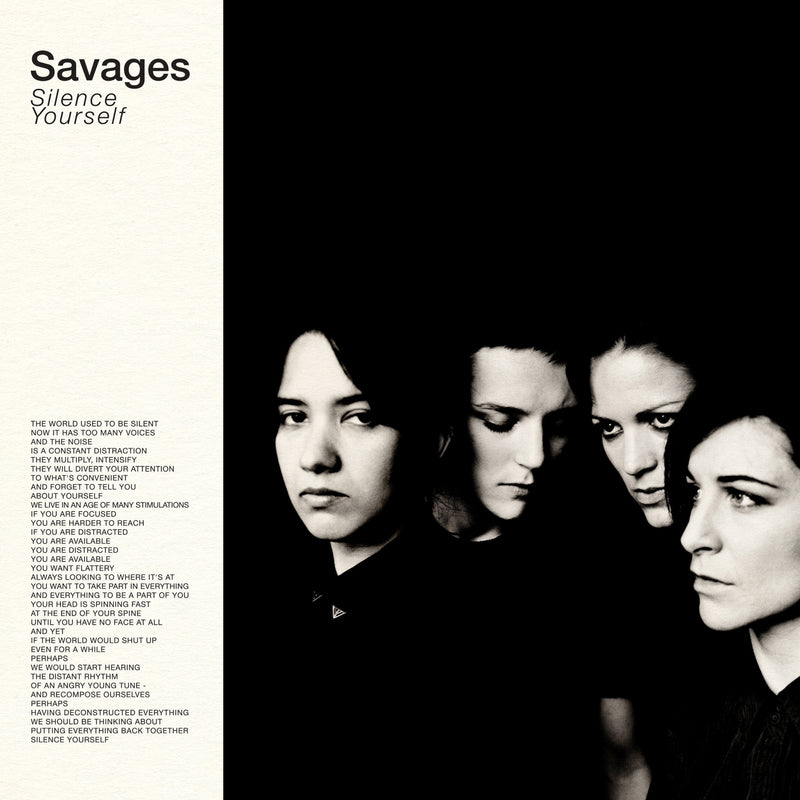 SILENCE YOURSELF - Front Cover
