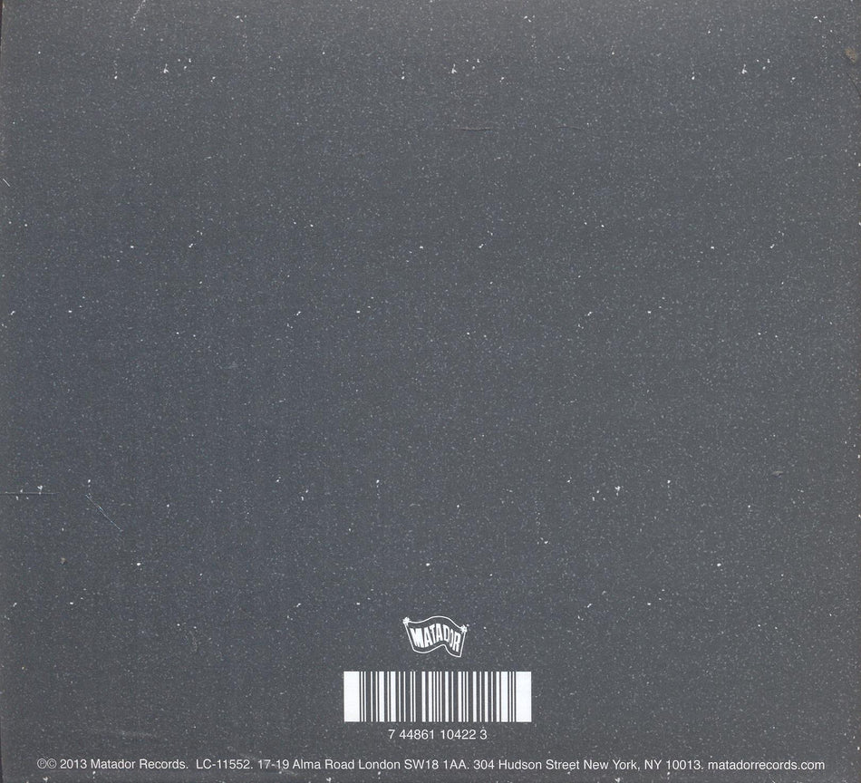 COMING APART - Back Cover