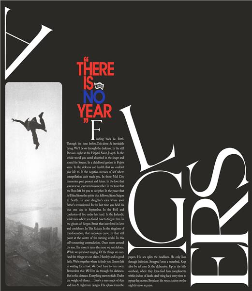 THERE IS NO YEAR - Front Cover