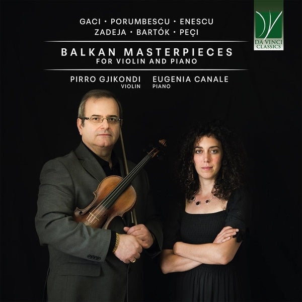 Chefs-d'œuvre des Balkans pour violon et piano - Front Cover