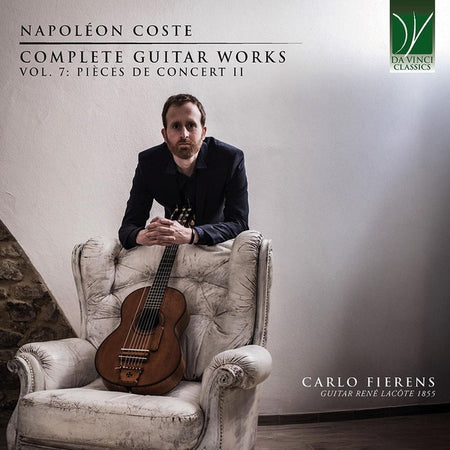 Coste : Pièces de Concert II - Intégrale de l'Oeuvre pour guitare - Volume 7 - Front Cover