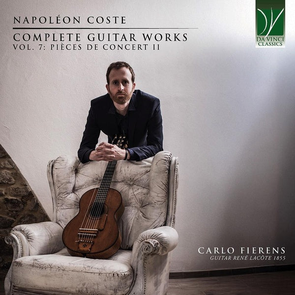 Coste : Pièces de Concert II - Intégrale de l'Oeuvre pour guitare - Volume 7 - Front Cover