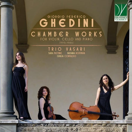 Ghedini : Musique de chambre pour violon, violoncelle et piano - Front Cover
