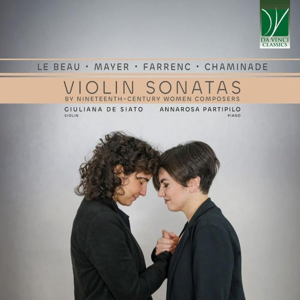 Sonates pour violon de compositrices du 19ème siècle - Front Cover