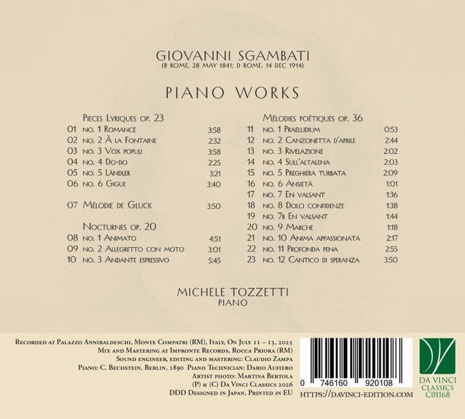 Œuvres pour piano - Front Cover