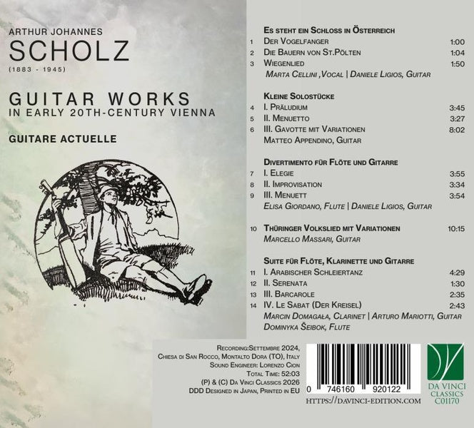 Œuvres pour guitare - Front Cover
