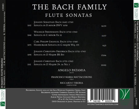 Sonates pour flûte - Front Cover