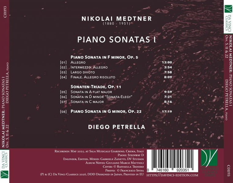 Sonates pour piano Opus 5, 11 et 22 - Front Cover