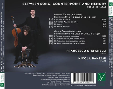 Sonates pour violoncelle et piano - Front Cover