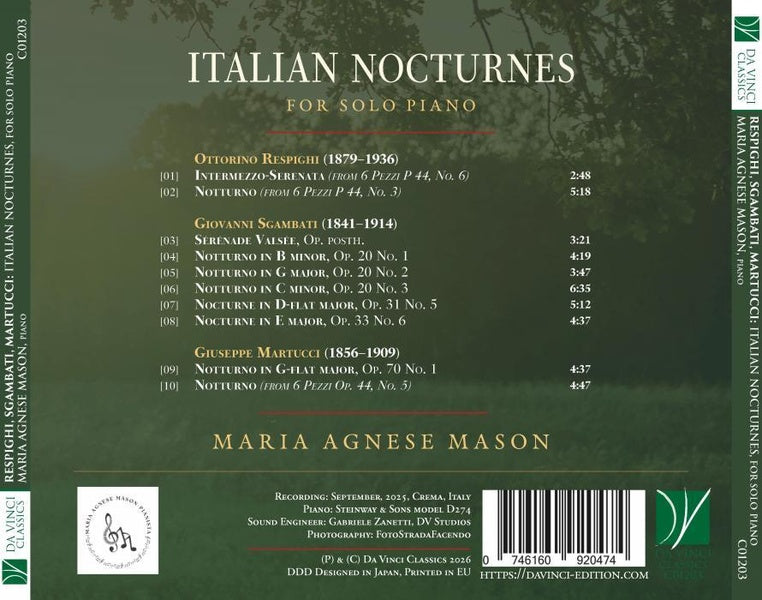 Nocturnes pour piano - Front Cover