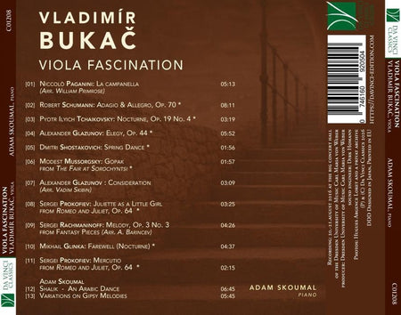Viola Fascination / Musique pour alto - Front Cover