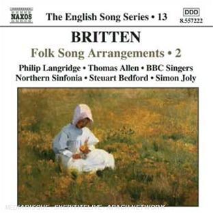 Folk Song arrangements - Front Cover