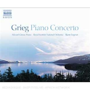 Concerto pour piano en la mineur, opus 16 - Front Cover