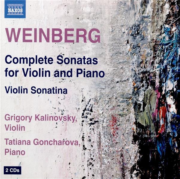 Weinberg : Intégrale de sonates pour violon et piano - Front Cover