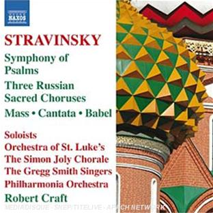 Symphonie des Psaumes - Front Cover