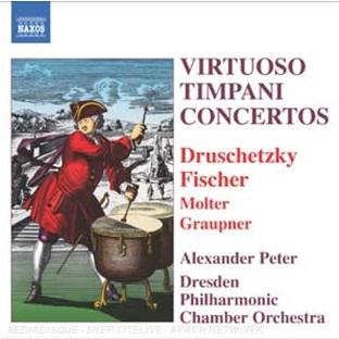 Concertos virtuoses pour timbales - Front Cover
