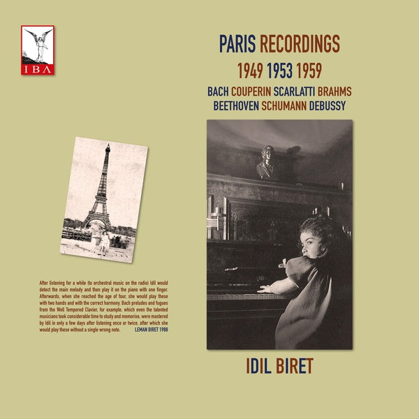 Paris Recordings - 1949, 1953, 1959 - Front Cover