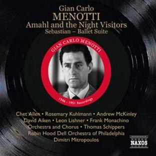 Amahl and the night visitors - Front Cover