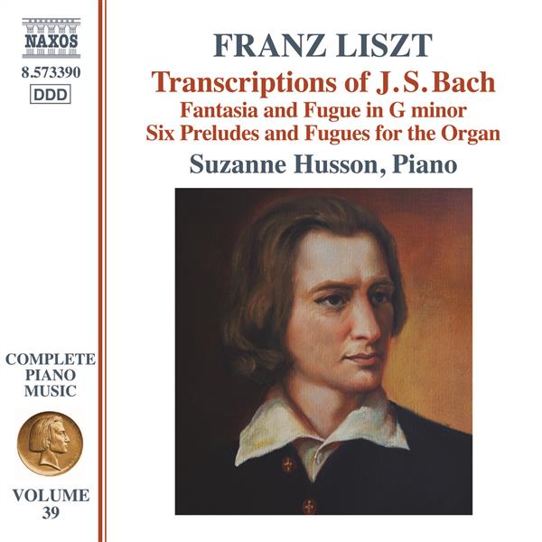 Transcriptions de Johann Sebastian Bach pour Liszt - Front Cover