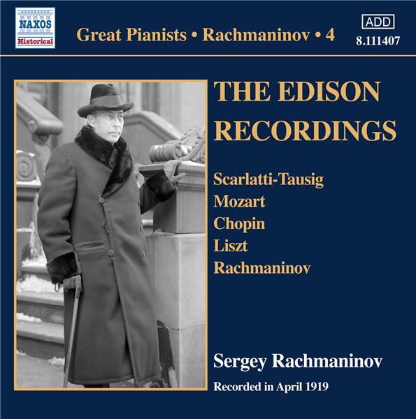 The Edison Recordings Volume 4 - Front Cover