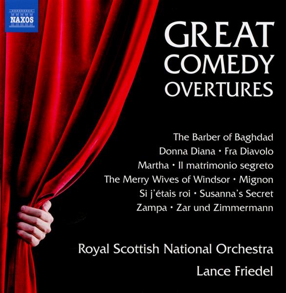 Great comedy overtures - Front Cover