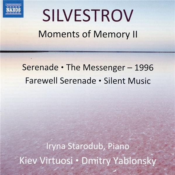 Two Dialogues with Postscript Serenade Farewell Serenade Silent Music - Front Cover