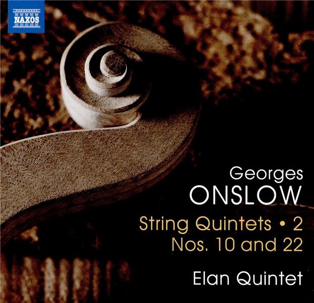 Onslow : Quintettes à cordes Volume 2 - Front Cover