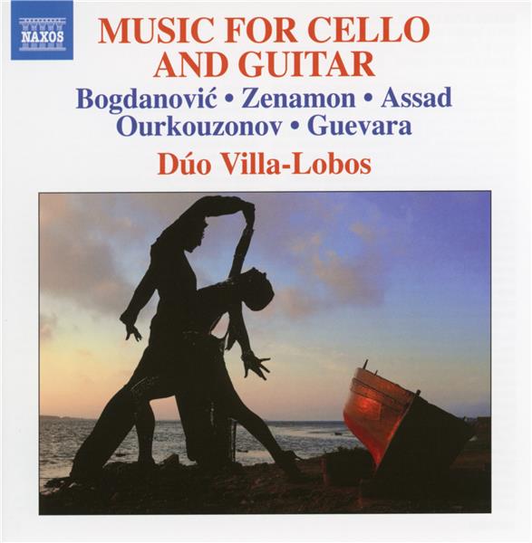 Musique pour violoncelle et guitare d'Amérique du Sud et d'Europe - Front Cover