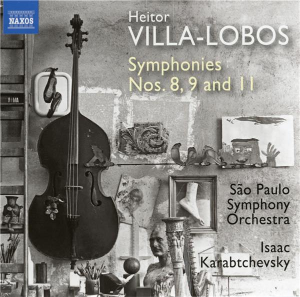 Lobos : Symphonies numéro 8, 9 et 11 - Front Cover