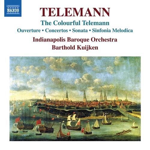 The Colourful Telemann - Front Cover