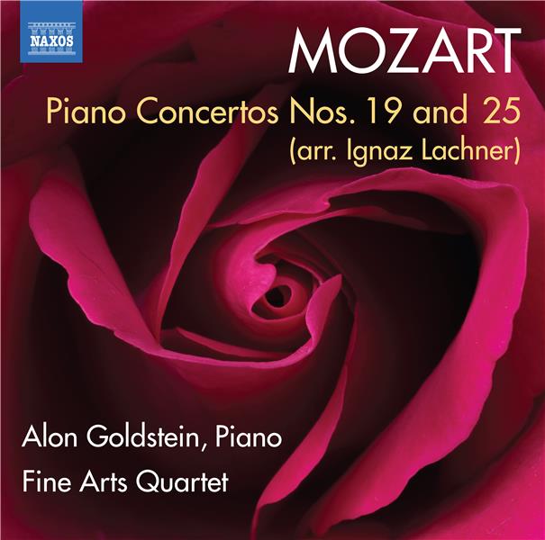 Concertos pour piano Numéros 19 et 25 (Arr. Ignaz Lachner) - Front Cover