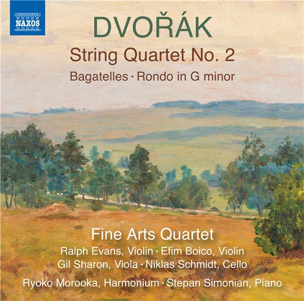 String Quartet Number 2, Bagatelles, Rondo In G Minor - Front Cover
