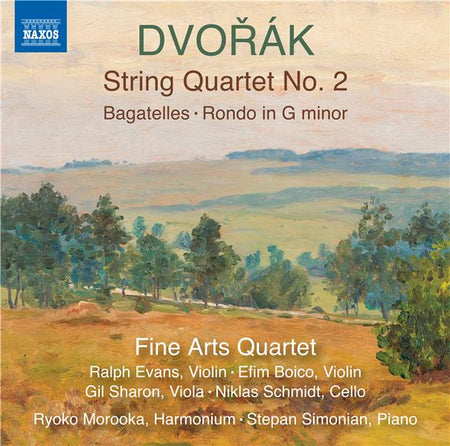 String Quartet Number 2, Bagatelles, Rondo In G Minor - Front Cover