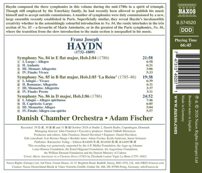 Late Symphonies, Vol. 5 - Front Cover