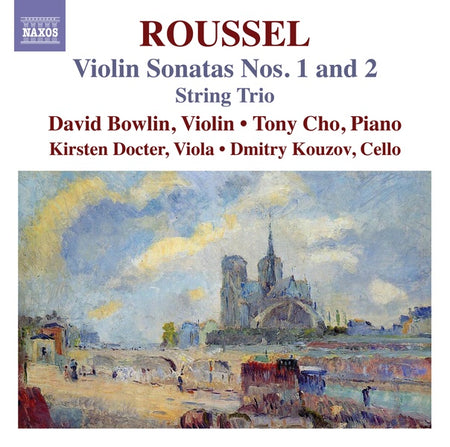 Sonates pour violon numéros 1 et 2 - Trio à cordes - Front Cover