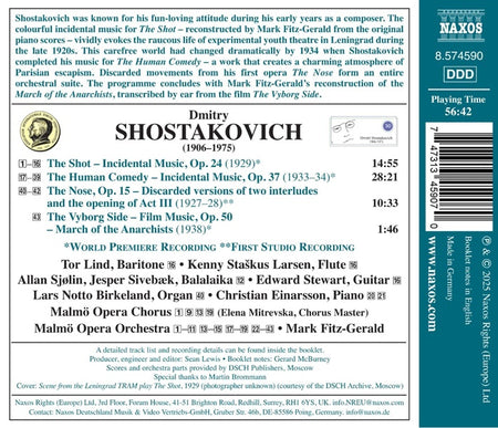 The Human Comedy  / The Nose  / The Shot - Front Cover