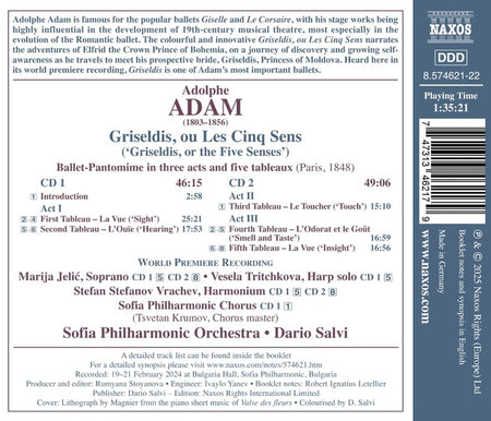 Griseldis ou Les Cinq Sens - Front Cover