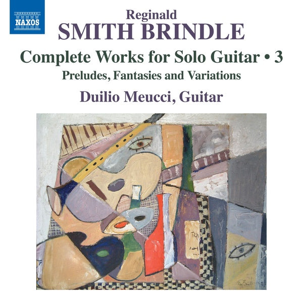 Complete Works For Solo Guitar Volume  3 - Front Cover