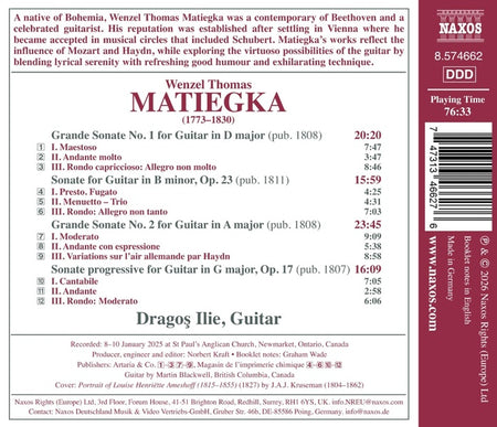 Complete Guitar Sonatas, Vol. 1 - Front Cover