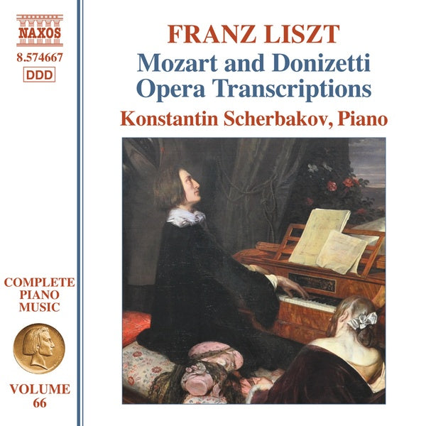 Complete Piano Music, Volume 66 Mozart & Donizetti Opera - Front Cover