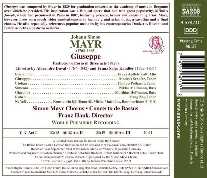 Giuseppe - Front Cover