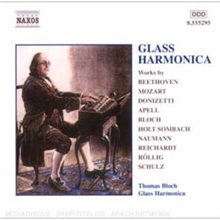 Glass harmonica - Front Cover