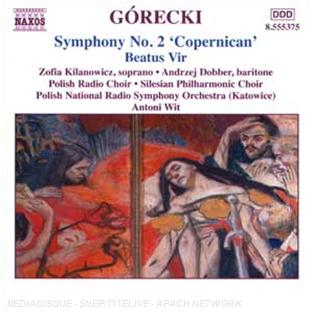 Symphonie nr 2/beatus vi - Front Cover