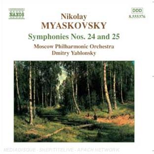 Symphonies N°24 et 25 - Front Cover